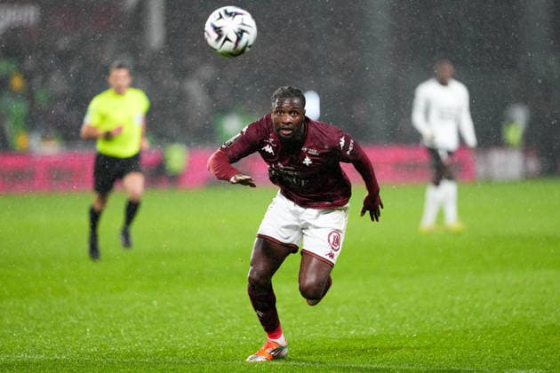 FC Metz v Stade Rennais FC - Ligue 1 McDonald s 2025 2026 97 Fode BALLO TOURE (fcm) during the Ligue 1 McDonald s match between Metz and Rennes at Stade Saint-Symphorien on November 28, 2025 in Metz, France. Metz France  Copyright: xFEPx 776348214