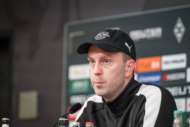 Germany Soccer Bundesliga 2025 26, 12 Matchday Borussia Mönchengladbach vs RB Leipzig Borussia Park Mönchengladbach Ole Werner Coach, RB Leipzig Press Conference, Media Mönchengladbach North Rhine-Westphalia Germany Copyright: xJOERANxSTEINSIEKx