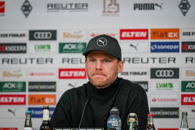 Germany Soccer Bundesliga 2025 26, 12 Matchday Borussia Mönchengladbach vs RB Leipzig Borussia Park Mönchengladbach Eugen Polanski Coach, Borussia Mönchengladbach Press Conference, Media Mönchengladbach North Rhine-Westphalia Germany Copyright: xJOERANxSTEINSIEKx