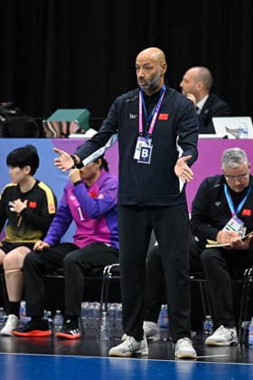 2025.11.28 s-Hertogenbosch pilka reczna kobiet Mistrzostwa Swiata Polska - Chiny N z Yerime Sylla Foto Lukasz Laskowski PressFocus 2025.11.28 s-Hertogenbosch IHF WomenÕs Handball World Championship, WM, Weltmeisterschaft Poland vs China Yerime Sylla Credit: Lukasz Laskowski PressFocus NEWSPIX.PL --- newspix.pl 