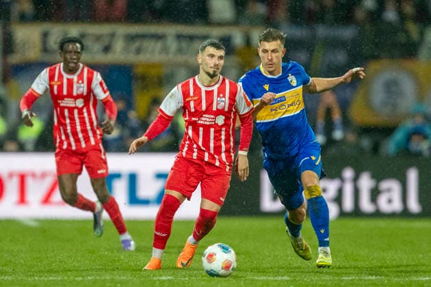 Football, RL Nordost, FC Rot-Weiß Erfurt - FC Carl-Zeiss Jena