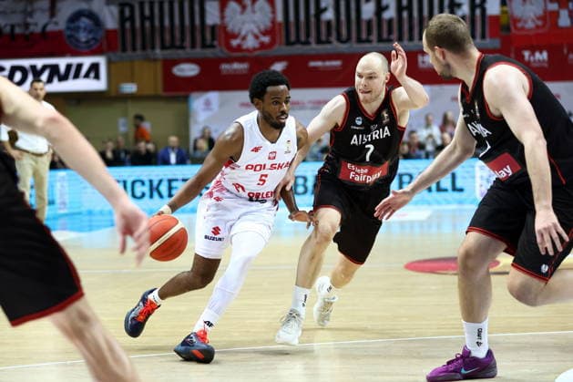 Basketball, World Championship Qualifier, Poland - Austria