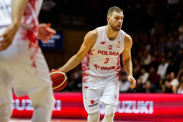 GDYNIA 28.11.2025 KWALIFIKACJE DO MISTRZOSTW SWIATA QUATAR 2027 MEZCZYZN MECZ: POLSKA - AUSTRIA WORLD CUP EUROPEAN QUALIFIERS QUATAR 2027 MENS GAME NZ Michal Sokolowski , FOT. KRZYSZTOF POLACZYK 058SPORT.PL NEWSPIX.PL --- newspix.pl 