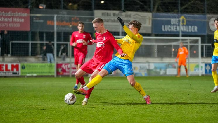 Football, RL Nordost, FSV 63 Luckenwalde - ZFC Meuselwitz