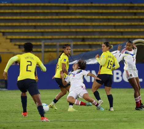 FBL CONMEBOL NATIONS LEAGUE ECUADOR VS VENEZUELA Quito, Friday, November 28, 2025 Match between Ecuador and Venezuela Femenino, for the 3rd date of the Conmebol Nations League, qualifier for the Womens World Cup, at the Estadio Olimpico Atahualpa Photos API Rolando Enriquez Quito Pichincha Ecuador Copyright: xROLANDOxENRIQUEZx