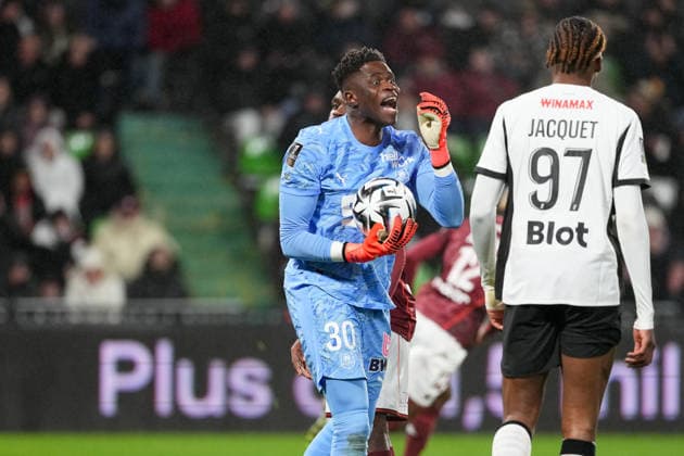 FC Metz v Stade Rennais FC - Ligue 1 McDonald s 2025 2026 30 Brice SAMBA (srfc) during the Ligue 1 McDonald s match between Metz and Rennes at Stade Saint-Symphorien on November 28, 2025 in Metz, France. Metz France  Copyright: xFEPx 776348214