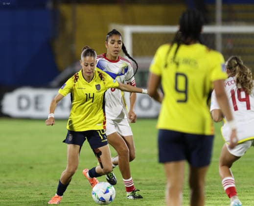 FBL CONMEBOL NATIONS LEAGUE ECUADOR VS VENEZUELA Quito, Friday, November 28, 2025 Match between Ecuador and Venezuela Femenino, for the 3rd date of the Conmebol Nations League, qualifier for the Womens World Cup, at the Estadio Olimpico Atahualpa Photos API Rolando Enriquez Quito Pichincha Ecuador Copyright: xROLANDOxENRIQUEZx