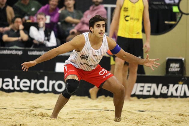 Javier Bello during the Queen & King Of The Court, Volleyball Crown Series at the Crystal Palace National Sports Centre, London, United Kingdom on 28 November 2025. Copyright: xJoshuaxSmithx 44320006