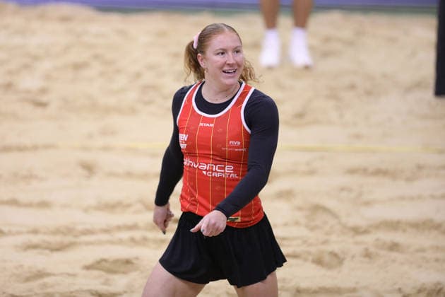 Chloe Loreen during the Queen & King Of The Court, Volleyball Crown Series at the Crystal Palace National Sports Centre, London, United Kingdom on 28 November 2025. Copyright: xJoshuaxSmithx 44320039
