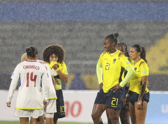 FBL CONMEBOL NATIONS LEAGUE ECUADOR VS VENEZUELA Quito, Friday, November 28, 2025 Match between Ecuador and Venezuela Femenino, for the 3rd date of the Conmebol Nations League, qualifier for the Womens World Cup, at the Estadio Olimpico Atahualpa Photos API Rolando Enriquez Quito Pichincha Ecuador Copyright: xROLANDOxENRIQUEZx