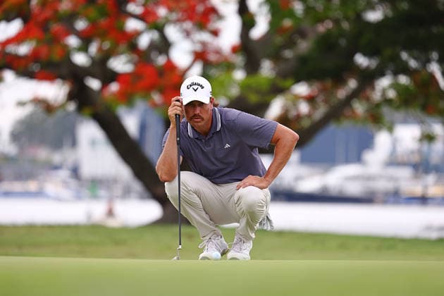 GOLF AUSTRALIAN PGA, Golf Herren Australia s Anthony Quayle on the 5th hole during Round 3 of the Australian PGA Championship at Royal Queensland Golf Club in Brisbane, Saturday, November 29, 2025. ( NO ARCHIVING, EDITORIAL USE ONLY BRISBANE QUEENSLAND AUSTRALIA  Copyright: xx 20251129118335871825