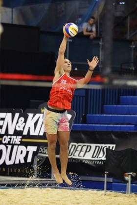 Harry Jones during the Queen & King Of The Court, Volleyball Crown Series at the Crystal Palace National Sports Centre, London, United Kingdom on 28 November 2025. Copyright: xJoshuaxSmithx 44320050