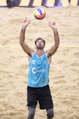 Alex Ranghieri during the Queen & King Of The Court, Volleyball Crown Series at the Crystal Palace National Sports Centre, London, United Kingdom on 28 November 2025. Copyright: xJoshuaxSmithx 44320064