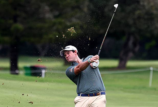 GOLF AUSTRALIAN PGA, Golf Herren Portugal s Ricardo Gouveia during Round 3 of the Australian PGA Championship at Royal Queensland Golf Club in Brisbane, Saturday, November 29, 2025. ( NO ARCHIVING, EDITORIAL USE ONLY BRISBANE QUEENSLAND AUSTRALIA  Copyright: xx 20251129148488545680