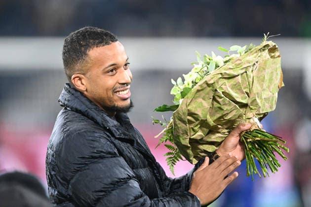 Football, 1. BL, Borussia Mönchengladbach - RB Leipzig, Farewell Alassane Plea