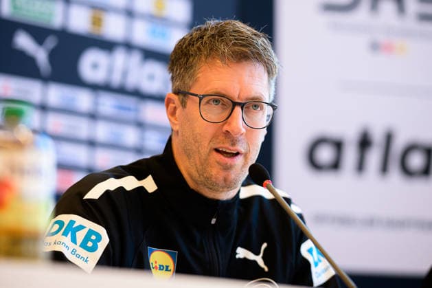 Handball, Women Germany Press conference Coach Markus Gaugisch Germany Ludwigsburg Forum am Schlosspark Baden Württemberg Germany