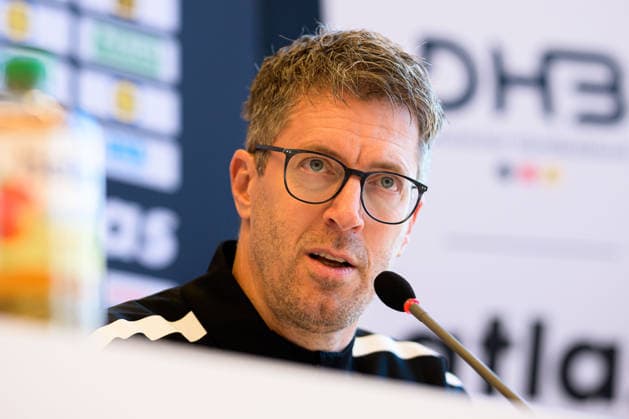 Handball, Women Germany Press conference Coach Markus Gaugisch Germany Ludwigsburg Forum am Schlosspark Baden Württemberg Germany