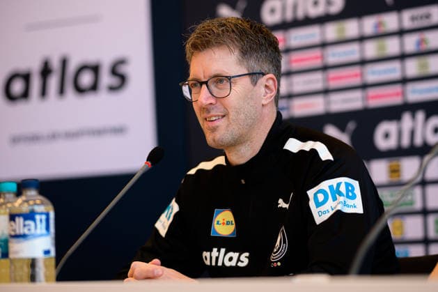 Handball, Women Germany Press conference Coach Markus Gaugisch Germany Ludwigsburg Forum am Schlosspark Baden Württemberg Germany