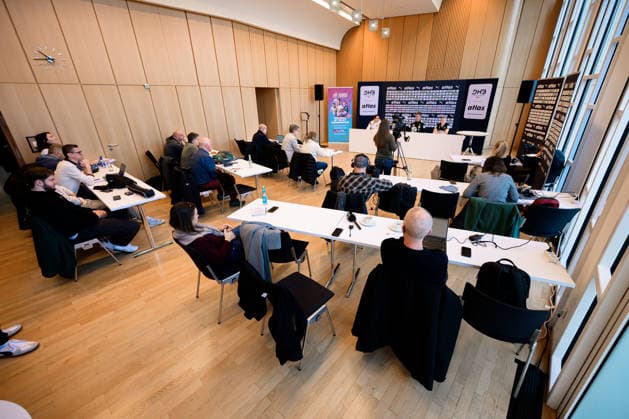 Handball, Women Germany Press Conference Overview Press Conference Ludwigsburg Forum am Schlosspark Baden Württemberg Germany