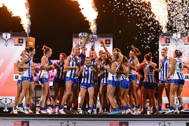 Australian Football, Women, AFLW Grand Final, North Melbourne Kangaroos - Brisbane Lione