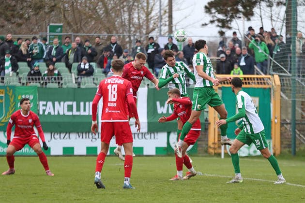 Soccer Regionalliga Nordost BSG Chemie Leipzig FSV Zwickau 29 11 2025 Football, Regionalliga Nordost, Season 2025 2026, 17 Matchday BSG Chemie Leipzig vs FSV Zwickau on 29 11 2025 at Alfred Kunze Sportpark, Leipzig Leutzsch Copyright: xBEAUTIFULxSPORTS JanxKaeferx