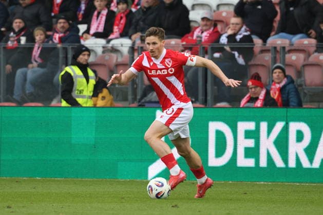 20 Axel Borgmann Energie Cottbus Football 3 Liga 2025 2026 FC Energie Cottbus FC Viktoria Köln