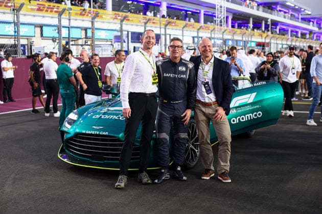F1 - QATAR GRAND PRIX 2025 MAYLANDER Bernd, FIA Safety Car Driver, portrait, Stan Zurkiewicz, DEKRA CEO, portrait during the 2025 Formula 1 Qatar Grand Prix, 23th round of the 2025 FIA Formula One World Championship, WM, Weltmeisterschaft from November 28 to 30, 2025 on the Lusail International Circuit, in Lusail, Qatar - Copyright: xEricxAlonsox