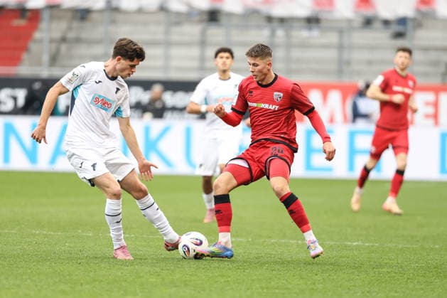 3 Liga FC Ingolstadt 04 TSG Hoffenheim II Erlein Luca 24 TSG Gustav Christensen 24, FCI 3 Liga FC Ingolstadt 04 Season 2025 2026 TSG Hoffenheim II