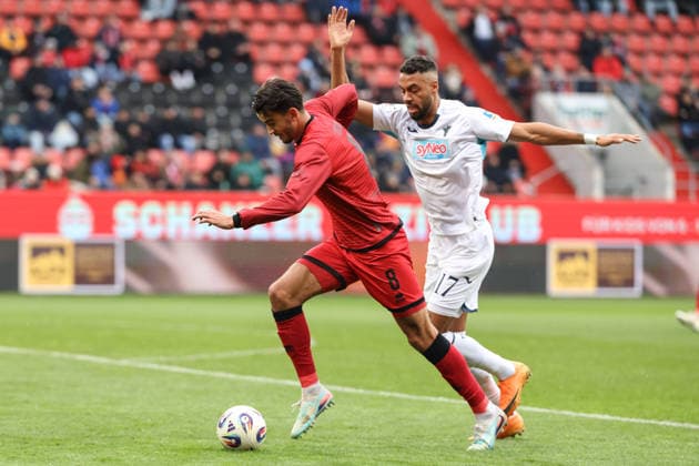 3 Liga FC Ingolstadt 04 TSG Hoffenheim II Fredrik Carlsen 8, FCI Reisig Ruben 17 TSG 3 Liga FC Ingolstadt 04 Season 2025 2026 TSG Hoffenheim II