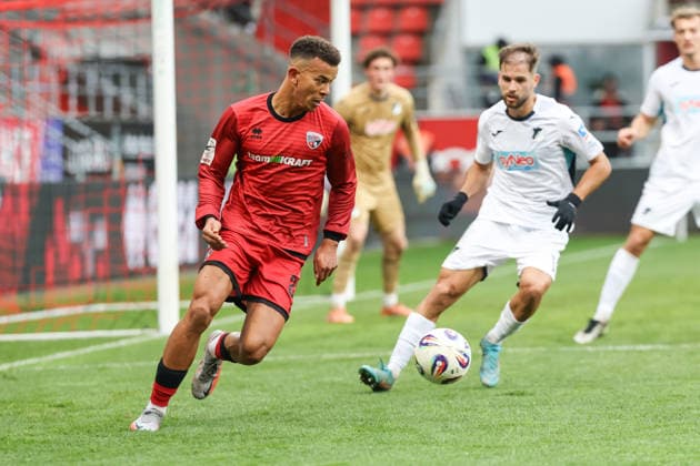 3 Liga FC Ingolstadt 04 TSG Hoffenheim II Marcel Costly 22, FCI Duric Luka 10 TSG 3 Liga FC Ingolstadt 04 Season 2025 2026 TSG Hoffenheim II