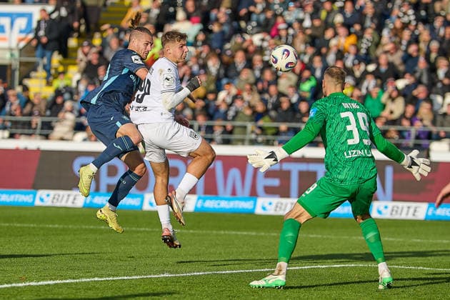 Football, 3rd League, SSV Ulm 1846 - TSV 1860 Munich