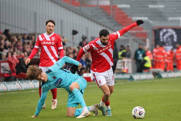 18 Tim Kloss Cologne, l , 10 Tolcay Cigerci Energie Cottbus Football 3 League 2025 2026 FC Energie Cottbus FC Viktoria Cologne
