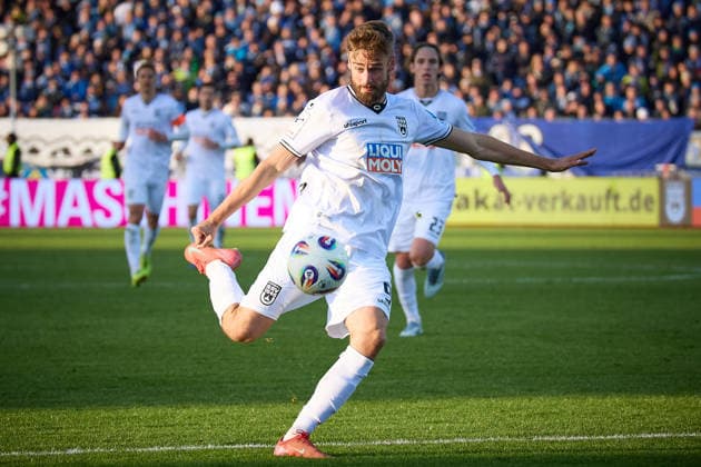 Goal shot Lucas Roeser SSV Ulm 1846, 09 GER, SSV Ulm 1846 vs TSV 1860 Muenchen, Football, Men, 3 Liga, Matchday 16, Match 2025 2026, 29 11 2025 DFL, DFB regulations prohibit any use of photographs as image sequences and or quasi video GER, SSV Ulm 1846 vs TSV 1860 Muenchen, Football, Men, 3 Liga, Matchday 16, Match 2025 2026, 29 11 2025 Ulm Copyright: xEibner-Pressefoto GeraldxOelze-dexStoppanyx EP_ODS