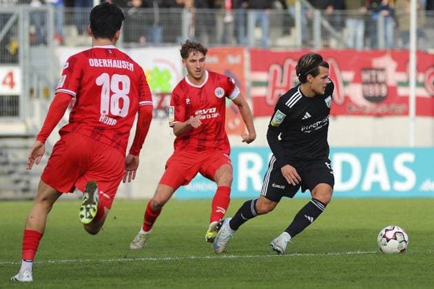 Football, RL West, Rot-Weiß Oberhausen - 1. FC Bocholt