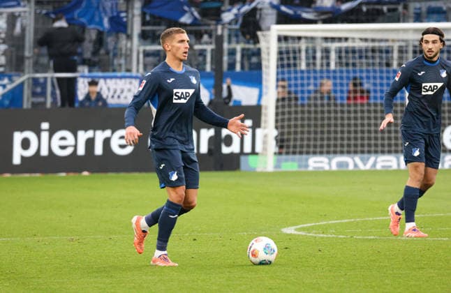 Germany 1 Bundesliga 2025 26, 12 Matchday TSG Hoffenheim vs FC Augsburg, PreZero Arena Sinsheim Grischa Prömel Grischa Proemel, TSG Hoffenheim, 6 Sinsheim PreZero Arena Baden Württemberg Germany Copyright: xBenedictxChristx