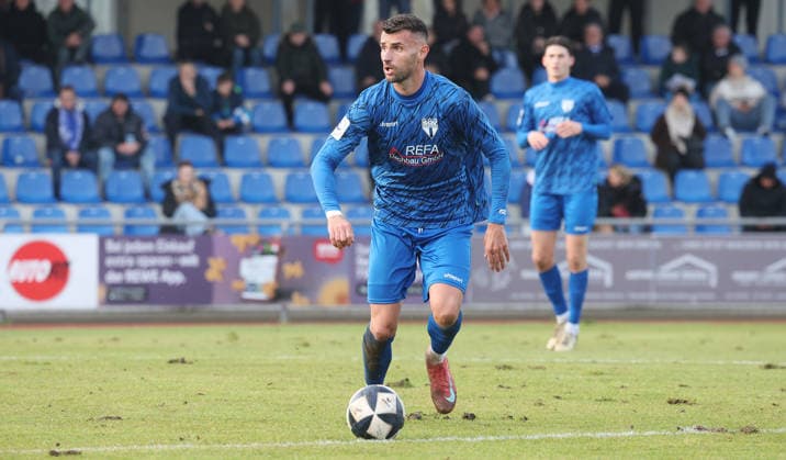 Freiberg , Football Regionalliga Südwest SGV Freiberg vs FSV Frankfurt , Mehdi Hetemaj Freiberg