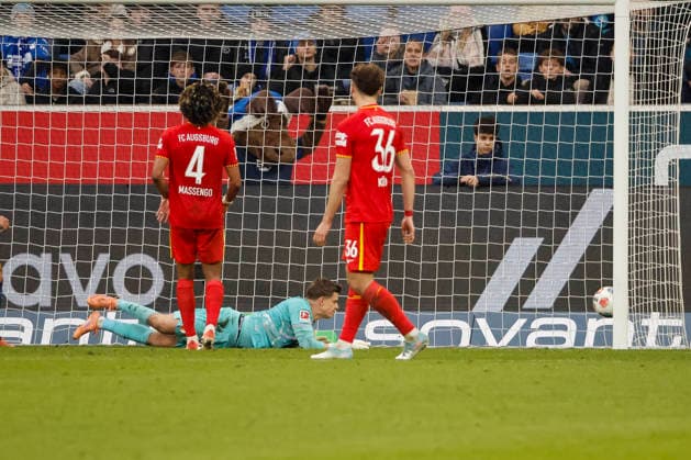 3 0 Goal for TSG Hoffenheim by Grischa Prömel, Promel TSG Hoffenheim, 06 , Germany, Soccer, 1 Bundesliga, Matchday 12, 2025 2026, TSG Hoffenheim vs FC Augsburg, 29 11 2025, PreZero Arena, Sinsheim, Germany Sinsheim PreZero Arena Baden Württemberg Germany Copyright: xGrantxHubbsx