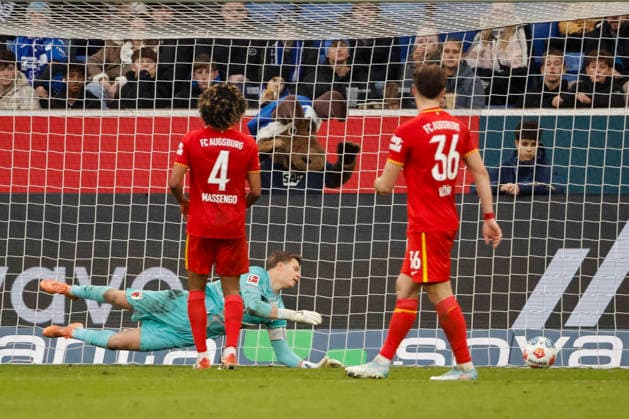 3 0 Goal for TSG Hoffenheim by Grischa Prömel, Promel TSG Hoffenheim, 06 , Germany, Soccer, 1 Bundesliga, Matchday 12, 2025 2026, TSG Hoffenheim vs FC Augsburg, 29 11 2025, PreZero Arena, Sinsheim, Germany Sinsheim PreZero Arena Baden Württemberg Germany Copyright: xGrantxHubbsx