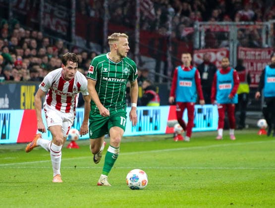 Germany Soccer Bundesliga 2025 26, 8 Matchday SV Werder Bremen vs 1 FC Köln Weserstadion Stadion Bremen Marco Grull Marco Grull SV Werder Bremen, 17 Bremen Copyright: xAymanxAlahmedx
