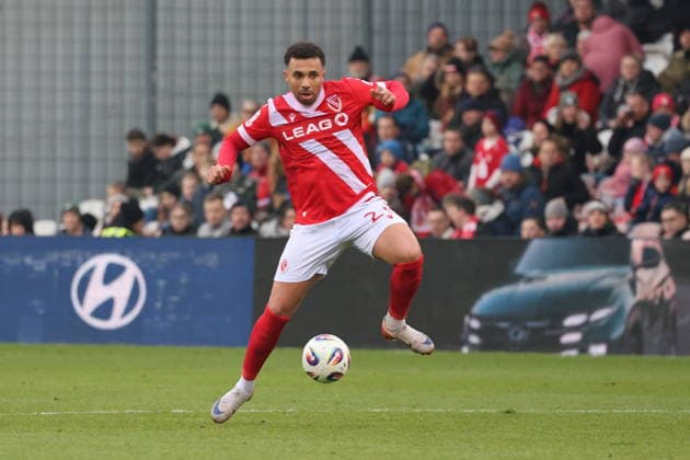 21 Leon Guwara Energie Cottbus Football 3 Liga 2025 2026 FC Energie Cottbus FC Viktoria Köln