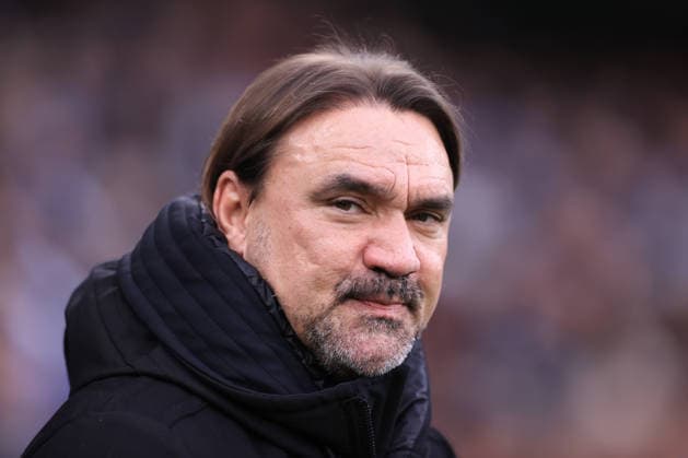 Fußball Premier League Manchester United gegen Leeds United 29. November 2025 Premier League Manchester City gegen Leeds United Leeds United Manager Daniel Farke Foto Simon Stacpoole Abseits Manchester UK  Copyright: xSimonxStacpoolexOffside