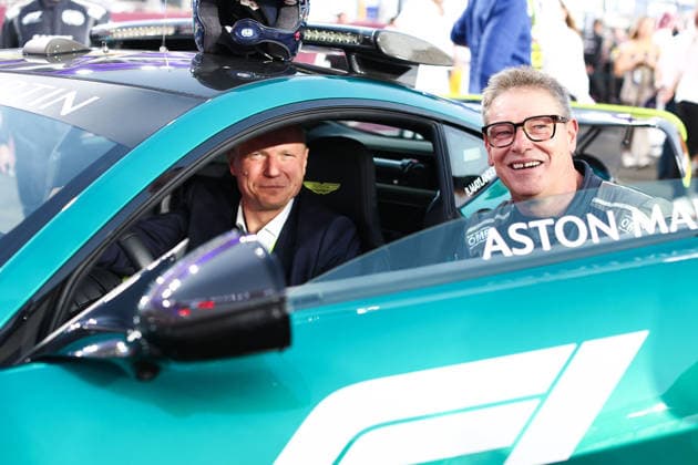 F1 - QATAR GRAND PRIX 2025 Stan Zurkiewicz CEO of DEKRA company, and MAYLANDER Bernd, FIA Safety Car Driver, portrait during the 2025 Formula 1 Qatar Grand Prix, 23th round of the 2025 FIA Formula One World Championship, WM, Weltmeisterschaft from November 28 to 30, 2025 on the Lusail International Circuit, in Lusail, Qatar - LusailQatar  Copyright: xEricxAlonsox