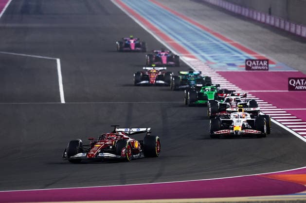 F1 - QATAR GRAND PRIX 2025 16 LECLERC Charles (mco), Scuderia Ferrari SF-25, action during the 2025 Formula 1 Qatar Grand Prix, 23th round of the 2025 FIA Formula One World Championship, WM, Weltmeisterschaft from November 28 to 30, 2025 on the Lusail International Circuit, in Lusail, Qatar - LusailQatar  Copyright: xEricxAlonsox