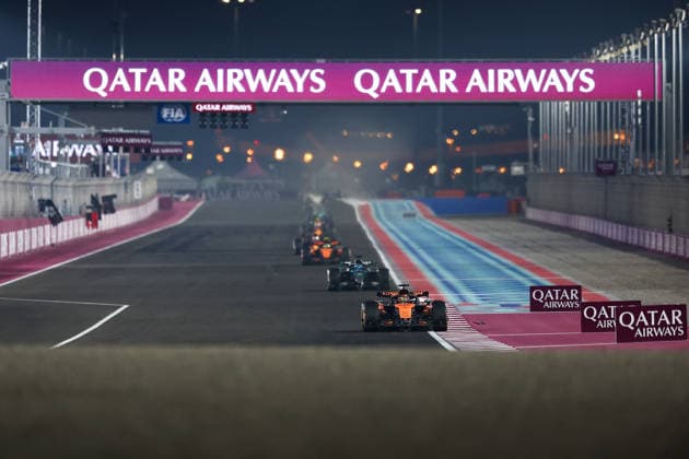 F1 - QATAR GRAND PRIX 2025 81 PIASTRI Oscar (aus), McLaren F1 Team MCL39, action during the 2025 Formula 1 Qatar Grand Prix, 23th round of the 2025 FIA Formula One World Championship, WM, Weltmeisterschaft from November 28 to 30, 2025 on the Lusail International Circuit, in Lusail, Qatar - LusailQatar  Copyright: xEricxAlonsox