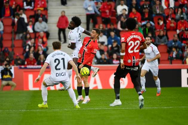 Spanish La Liga EA Sports soccer match between Mallorca and Osasuna at Son Moix Stadium in Mallorca, Spain 29 November 2025 900 Cordon Press  900 CordonxPress LOF - Mallorca vs Osasuna