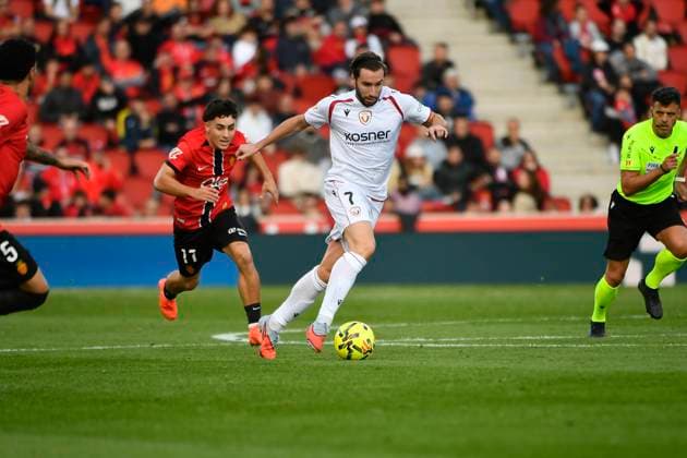 Spanish La Liga EA Sports soccer match between Mallorca and Osasuna at Son Moix Stadium in Mallorca, Spain 29 November 2025 900 Cordon Press  900 CordonxPress LOF - Mallorca vs Osasuna