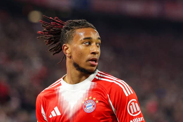 Soccer 1 Bundesliga 12 Matchday FC Bayern Munich FC St Pauli on 29 11 2025 at the Allianz Arena in Munich Michael Olise Munich DFL regulations prohibit any use of photographs as image sequences and or quasi video xMSx