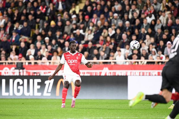 AS Monaco v Paris Saint-Germain - Ligue 1 McDonald s 2025 2026 04 Jordan TEZE (asm) during the Ligue 1 McDonald s match between AS Monaco FC and Paris Saint-Germain FC at Stade Louis II on November 29, 2025 in Monaco, Monaco. Monaco Monaco  Copyright: xFEPx 776348212