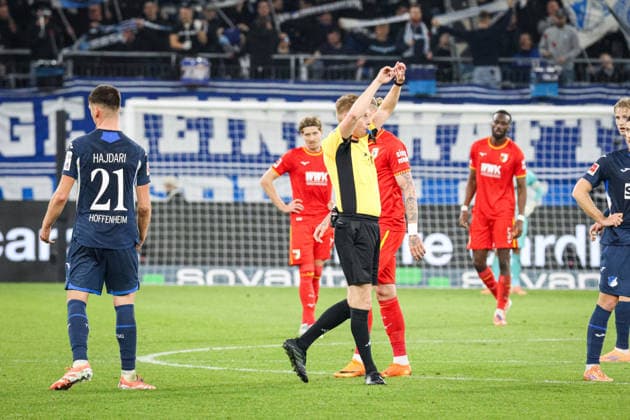 Germany 1 Bundesliga 2025 26, 12 Matchday TSG Hoffenheim vs FC Augsburg, PreZero Arena Sinsheim Christian Dingert Referee Sinsheim PreZero Arena Baden Württemberg Germany Copyright: xBenedictxChristx