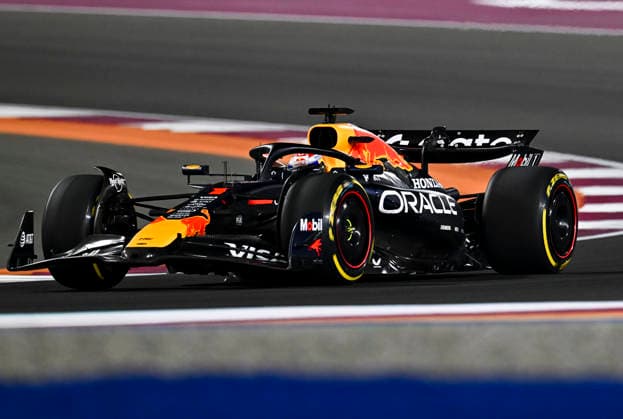F1 Grand Prix of Qatar 2025 Sprint Race Red Bull Racing driver Max Verstappen of Netherlands competes during the Sprint race of the Formula One Qatar Grand Prix at Lusail International Circuit in Lusail, Qatar, on November, 29,2025. The Formula 1 Qatar Grand Prix will be held on 30 November 2025 DOHA Qatar Copyright: xNOUSHADxTHEKKAYILx